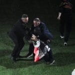 Protester with Palestinian flag interrupts Lamar’s Super Bowl show | American Football News