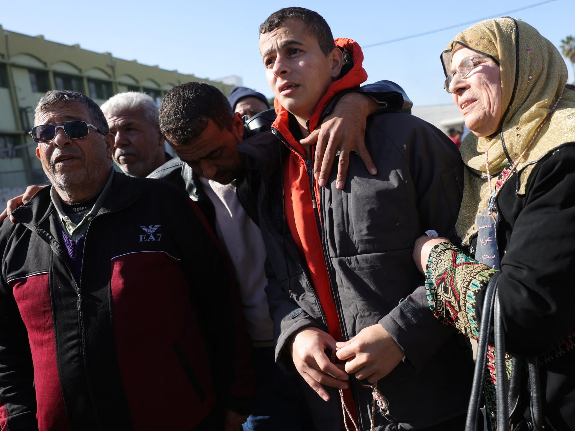 Four released Palestinians in critical condition, hospitalised in Ramallah | Israel-Palestine conflict News Four released Palestinians in critical condition, hospitalised in Ramallah | Israel-Palestine conflict News