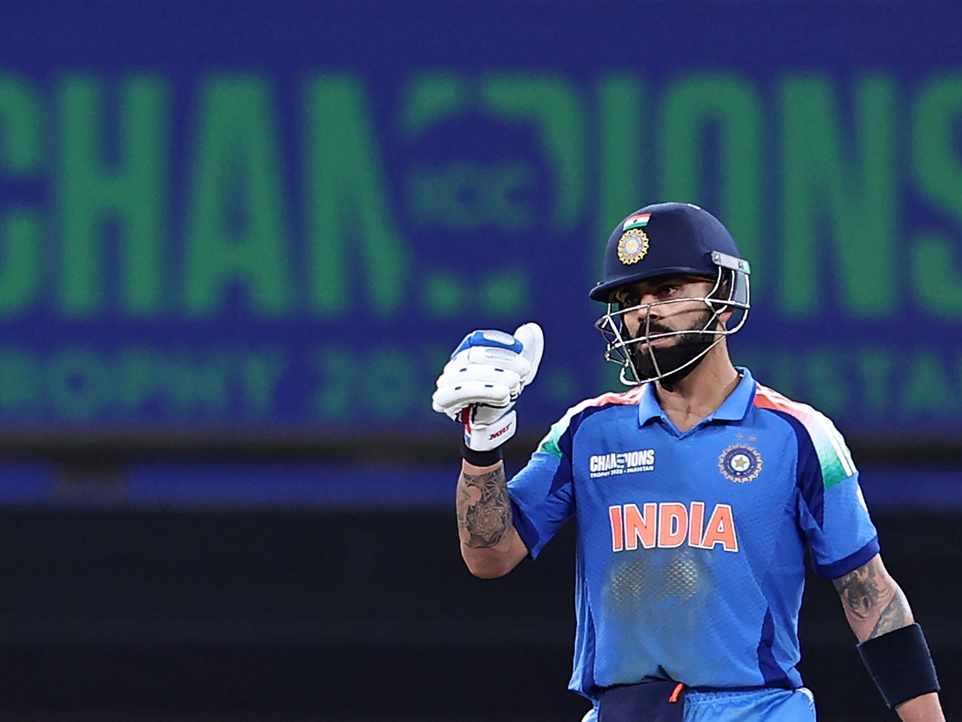India’s Kohli shuts ‘outside noise’ in landmark century against Pakistan | Cricket News