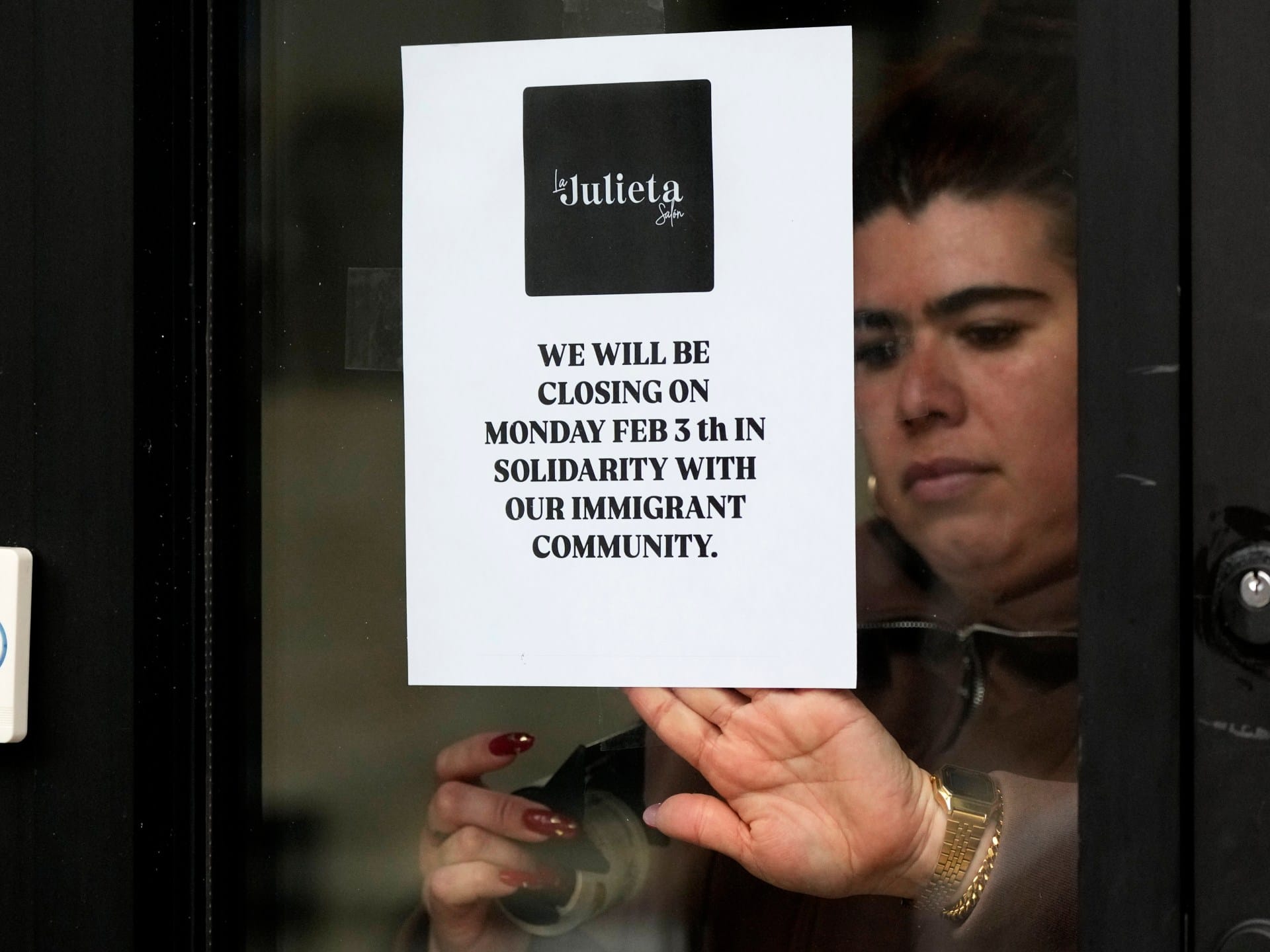 Businesses close in protest against Trump’s immigration policies | Donald Trump News