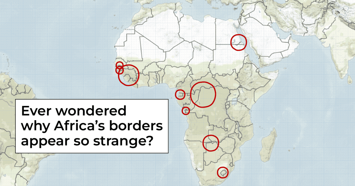 Ever wonder why Africa’s borders appear so strange? | Politics News Ever wonder why Africa’s borders appear so strange? | Politics News