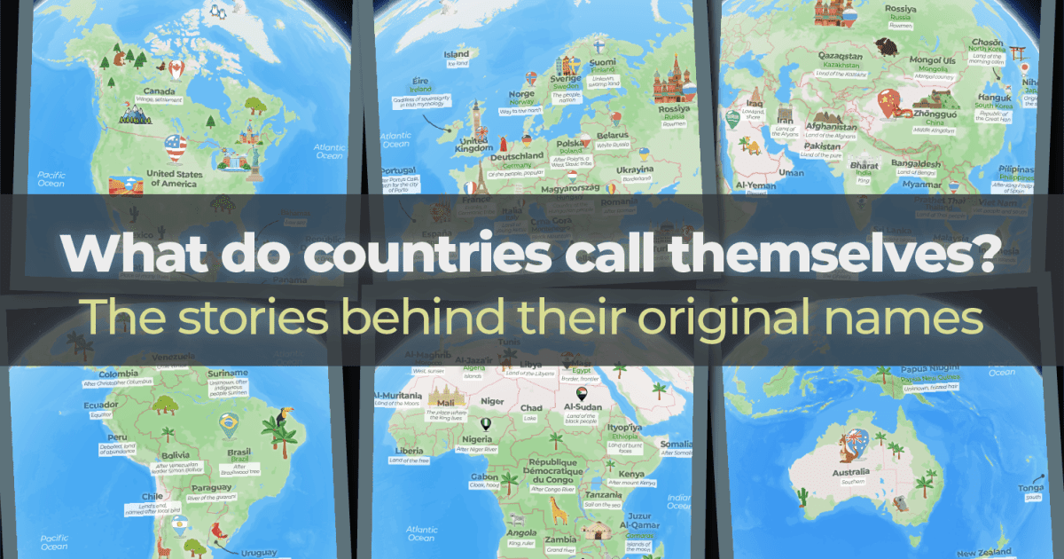 What do countries call themselves? The stories behind their original names | Arts and Culture News