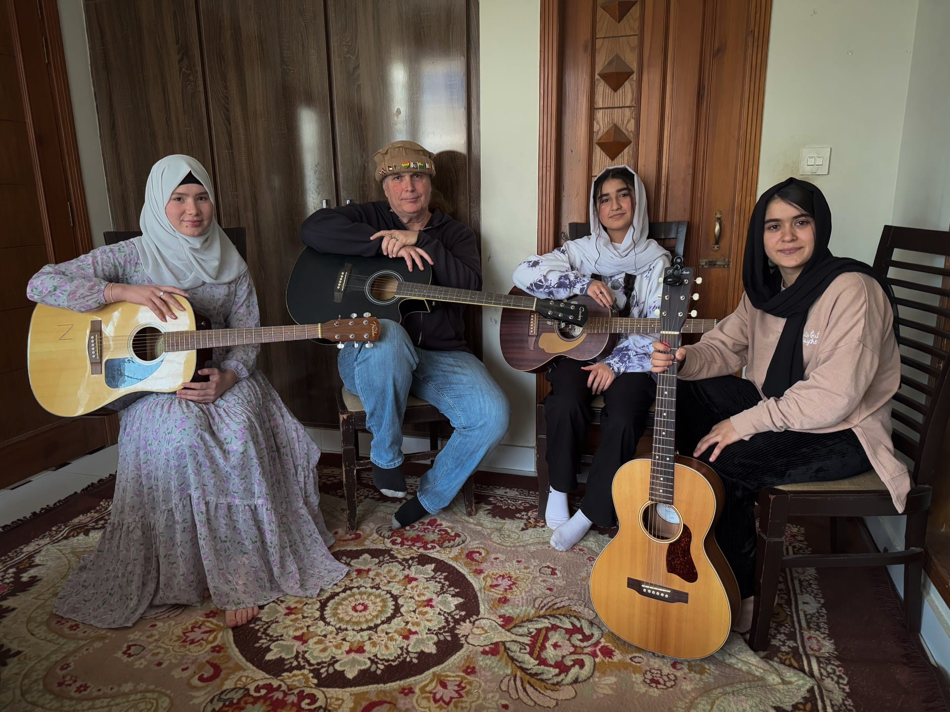 Four Afghan girl guitarists escaped the Taliban. Will they be forced back? | Women’s Rights News