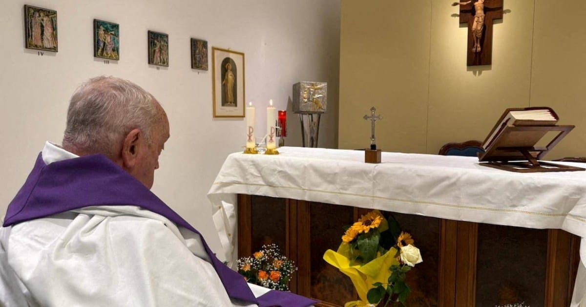 First photo of ailing Pope Francis released amid complex health condition | Health News First photo of ailing Pope Francis released amid complex health condition | Health News