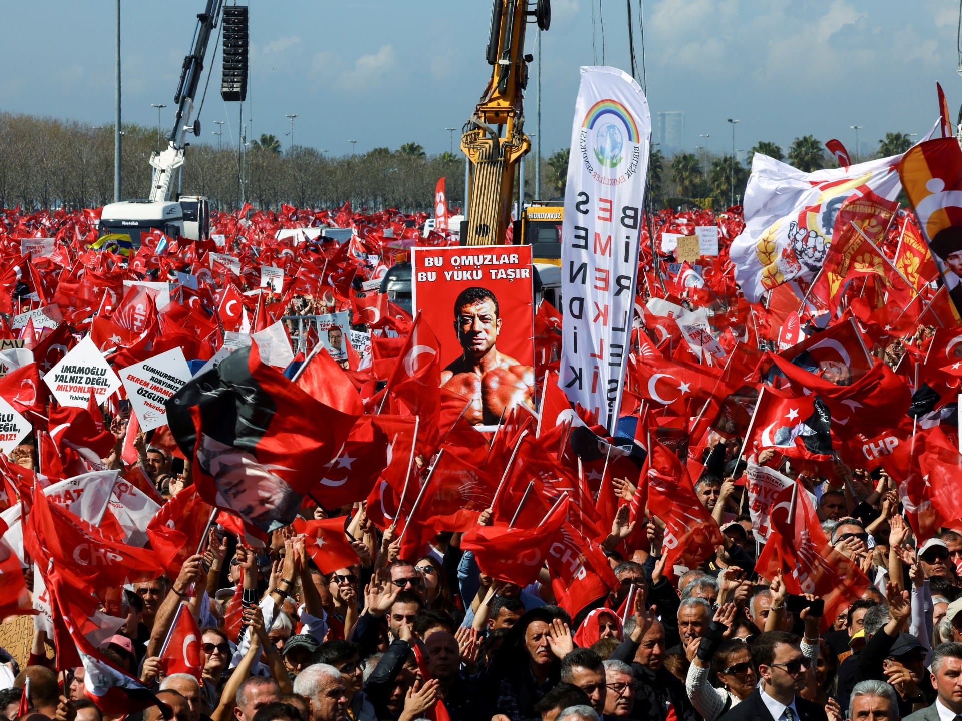 Huge Istanbul protests over Imamoglu’s arrest and imprisonment in Turkiye | Protests News