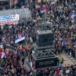 Thousands protest in Serbia to honour railway station disaster victims | Protests News