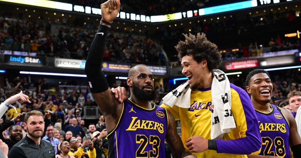Lakers vs Pacers: LeBron James game winner at buzzer lifts Los Angeles | Basketball News Lakers vs Pacers: LeBron James game winner at buzzer lifts Los Angeles | Basketball News