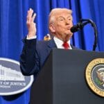 In Justice Department speech, Donald Trump threatens opponents with jail | Donald Trump News