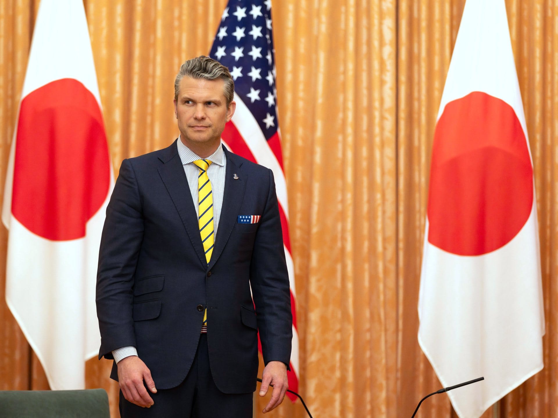 Japan, US share ‘warrior ethos’ to deter China, says Pentagon’s Hegseth | Politics News Japan, US share ‘warrior ethos’ to deter China, says Pentagon’s Hegseth | Politics News