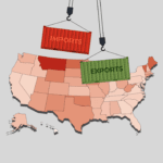 Which US states could be hit hardest by Trump’s Canada and Mexico tariffs? | Business and Economy News