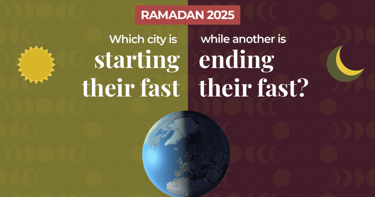 Ramadan 2025: Where does suhoor end as iftar begins elsewhere? | Religion News Ramadan 2025: Where does suhoor end as iftar begins elsewhere? | Religion News
