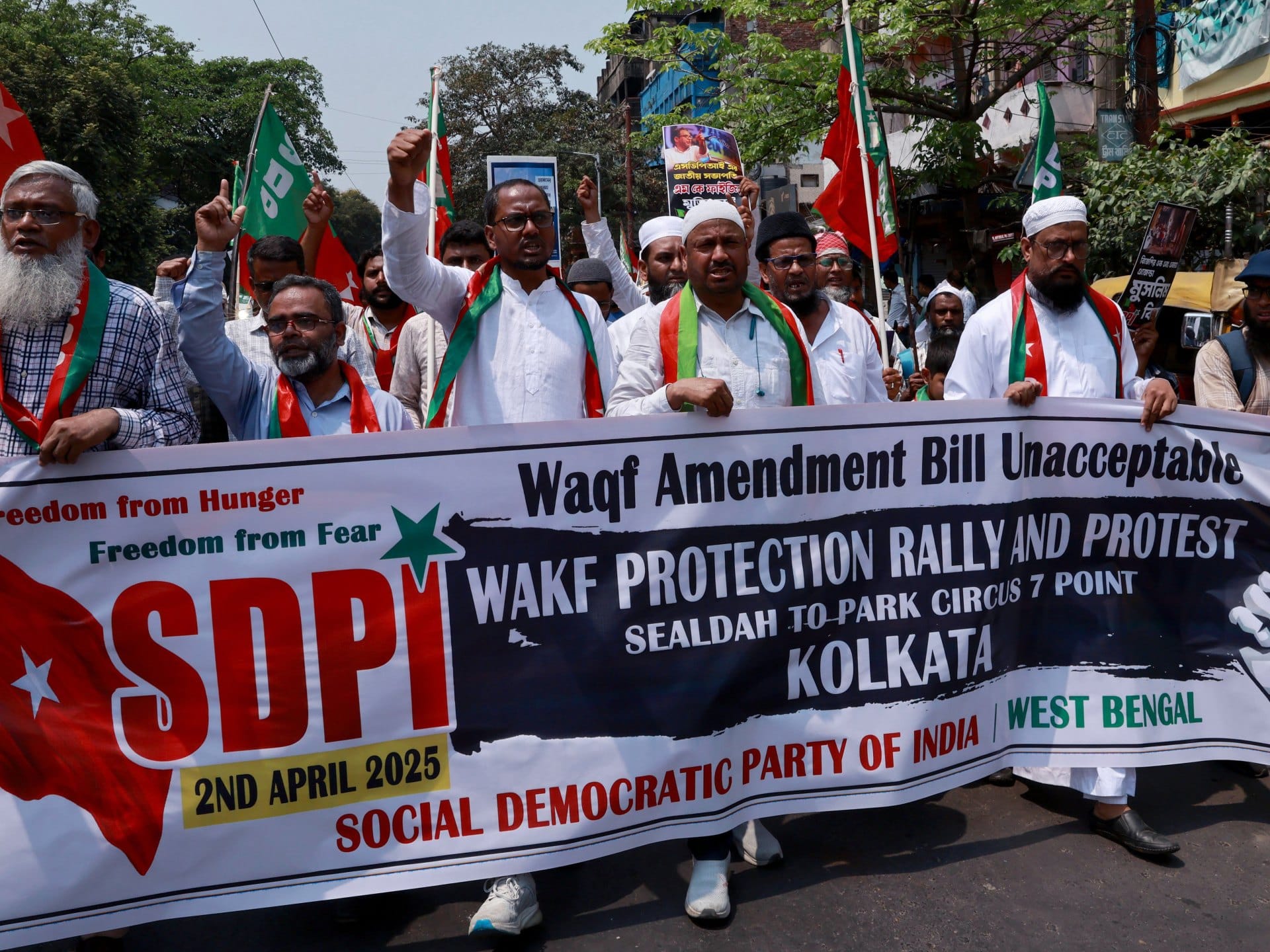 India deploys troops after deadly protests over Muslim endowment bill | Religion News