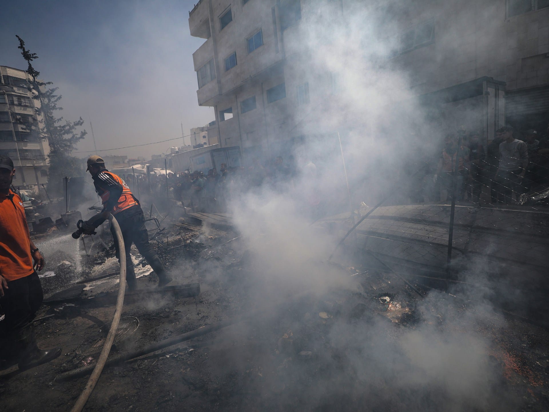 Child among at least 10 killed in Israeli attack on school shelter in Gaza | Gaza News