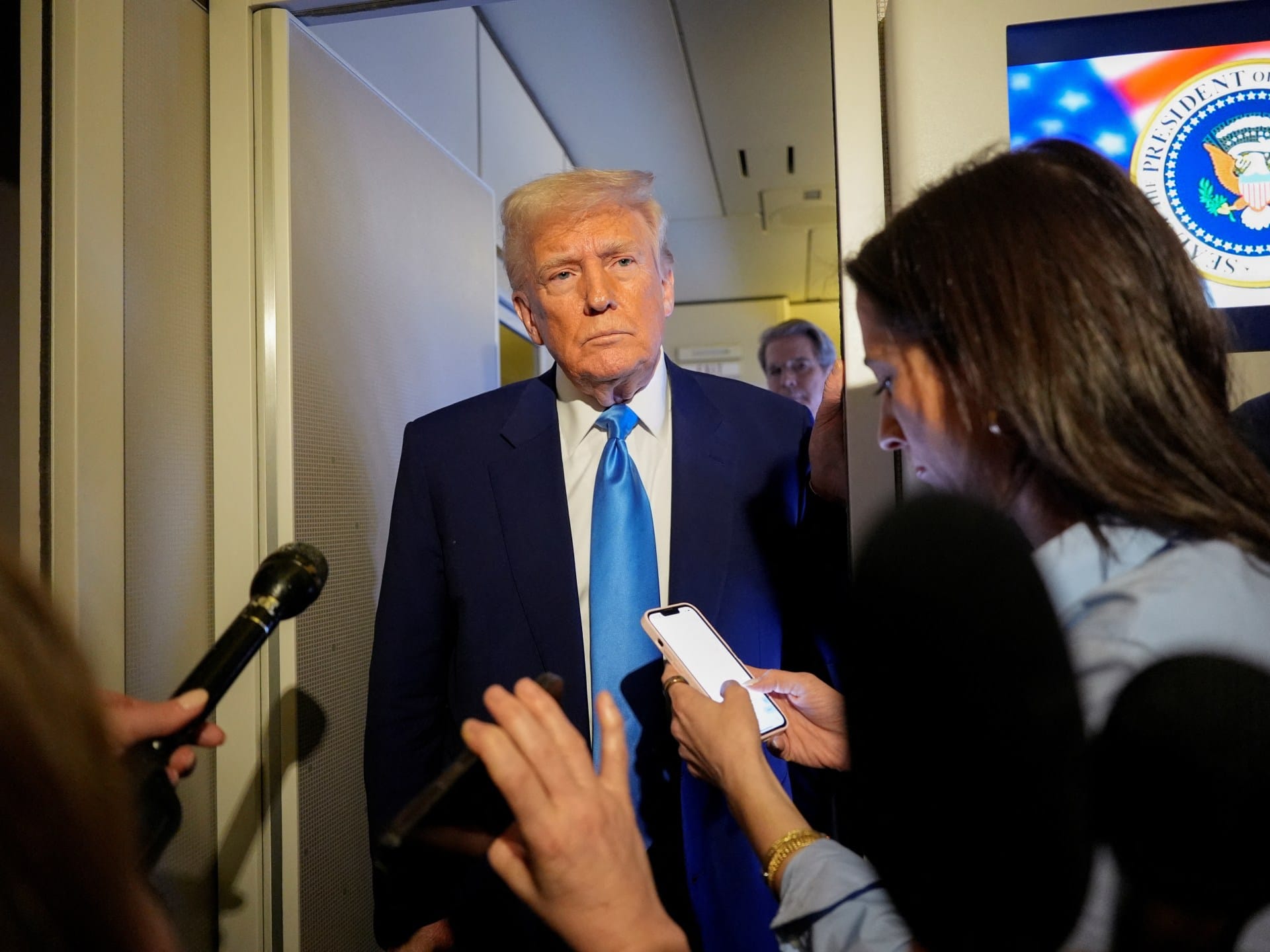 Trump digs in on tariffs as global stock markets go into freefall | Economy