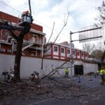 Flights cancelled, millions told to stay indoors as strong winds lash China | Weather News