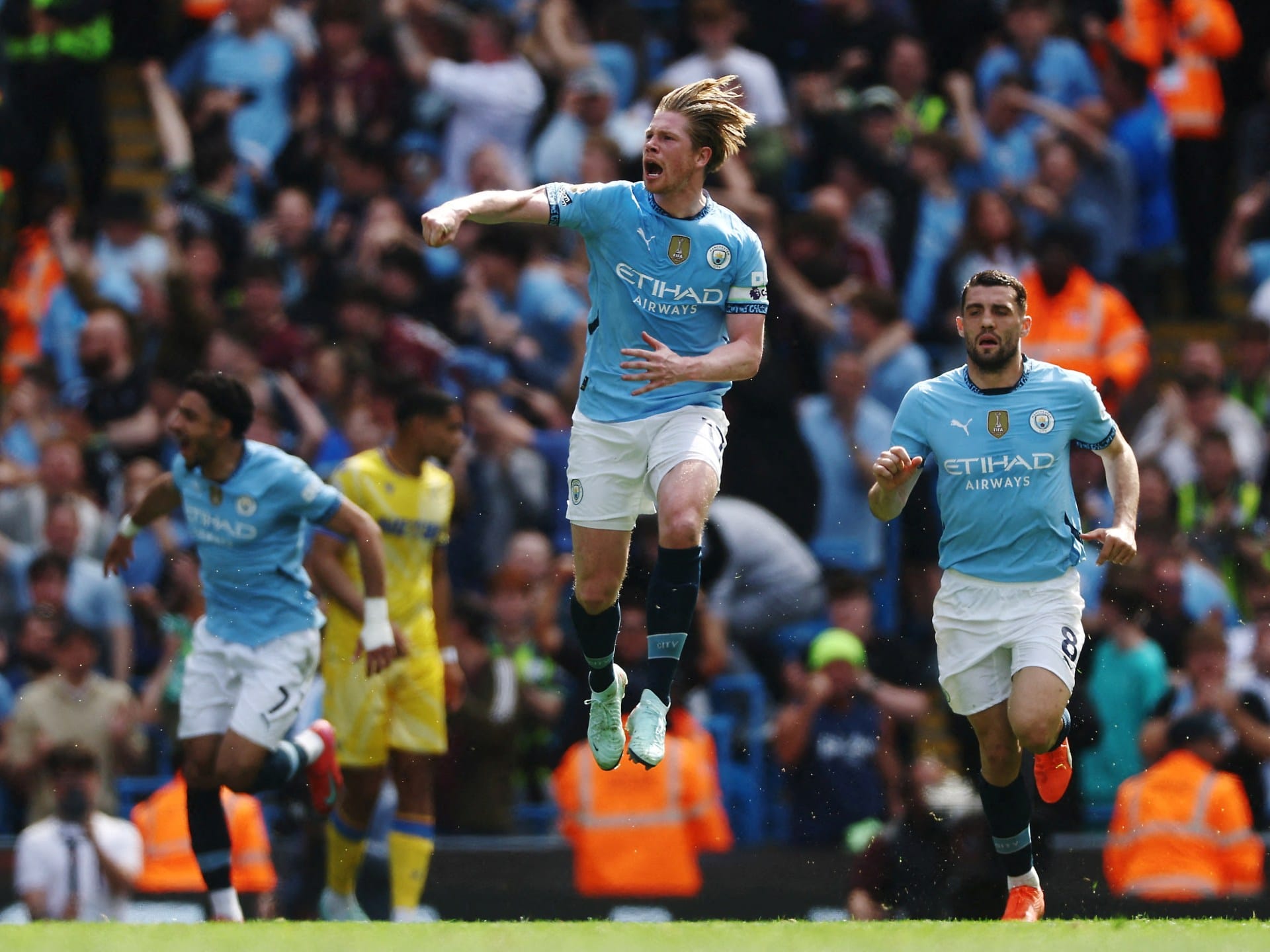 Man City survive Crystal Palace scare to climb into Premier League top four | Football News