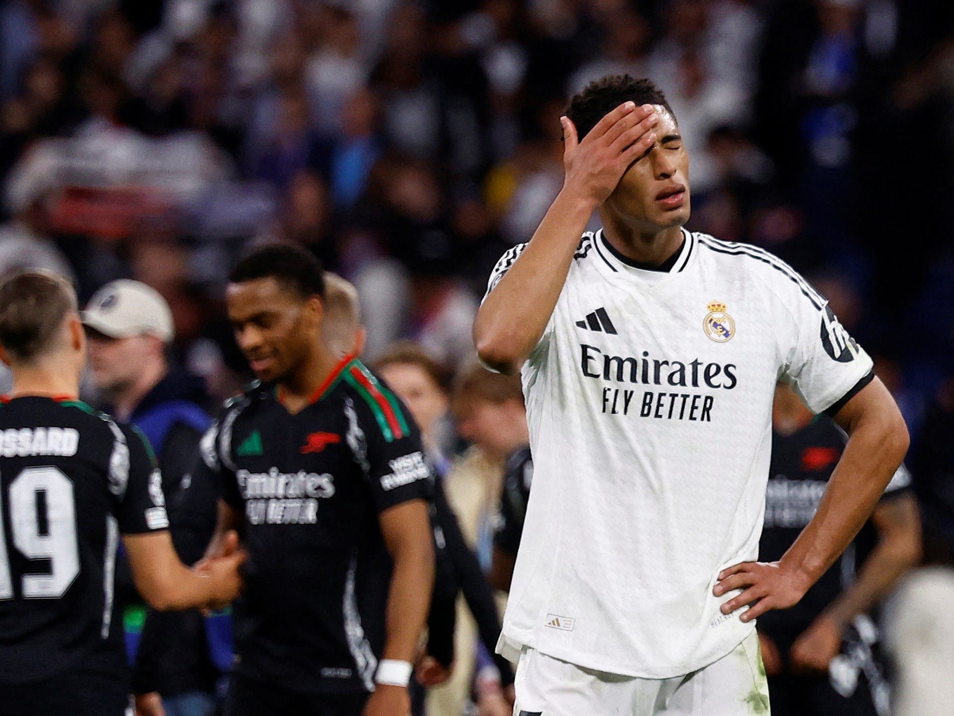 Real Madrid defeated by Arsenal as Champions League holders fail to fire | Football News Real Madrid defeated by Arsenal as Champions League holders fail to fire | Football News