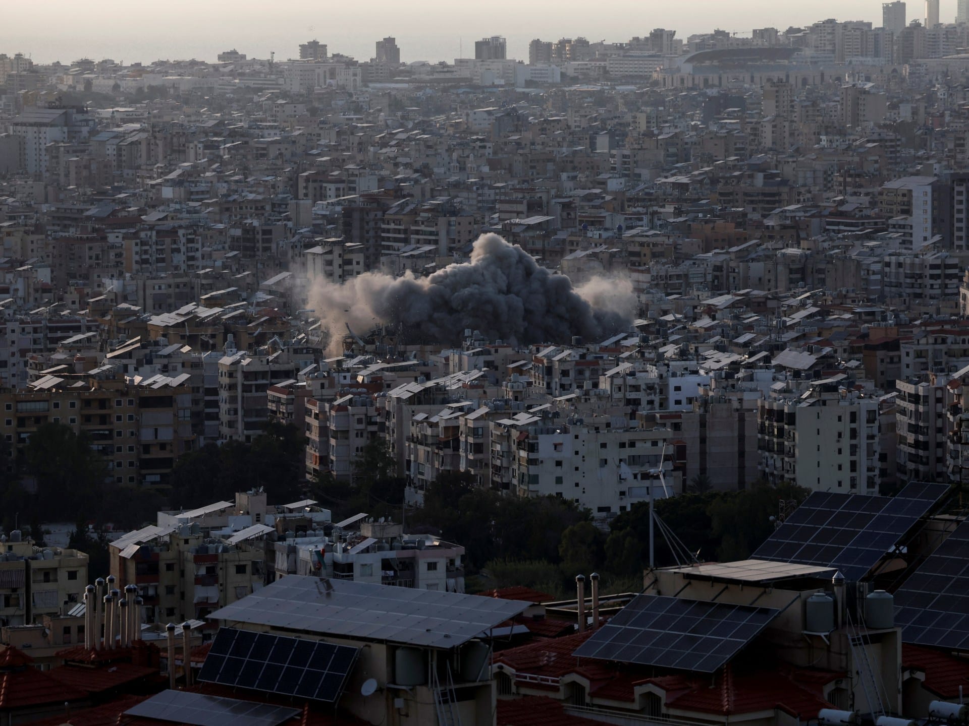 Israel bombs Beirut; President Aoun calls for international pressure | News