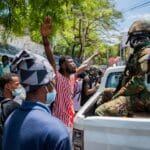 Fed up with surging gang violence, thousands of Haitians hit the streets | Crime News