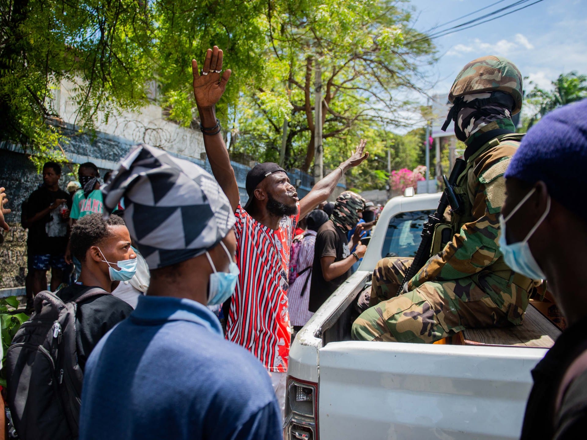 Fed up with surging gang violence, thousands of Haitians hit the streets | Crime News Fed up with surging gang violence, thousands of Haitians hit the streets | Crime News