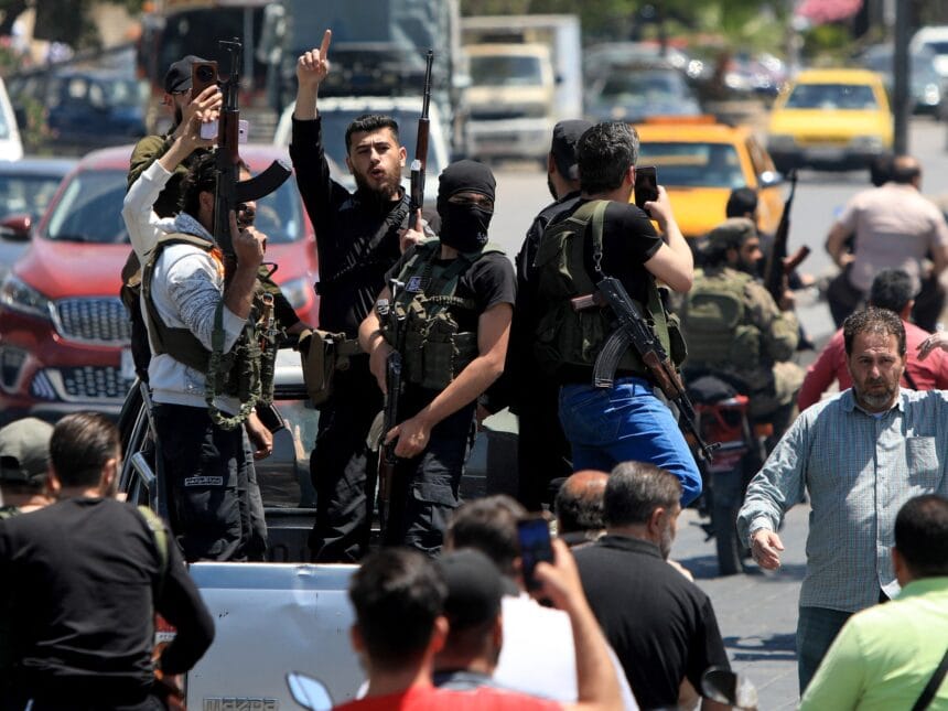 Sectarian clashes kill 13 near Syrian capital Damascus | Conflict News