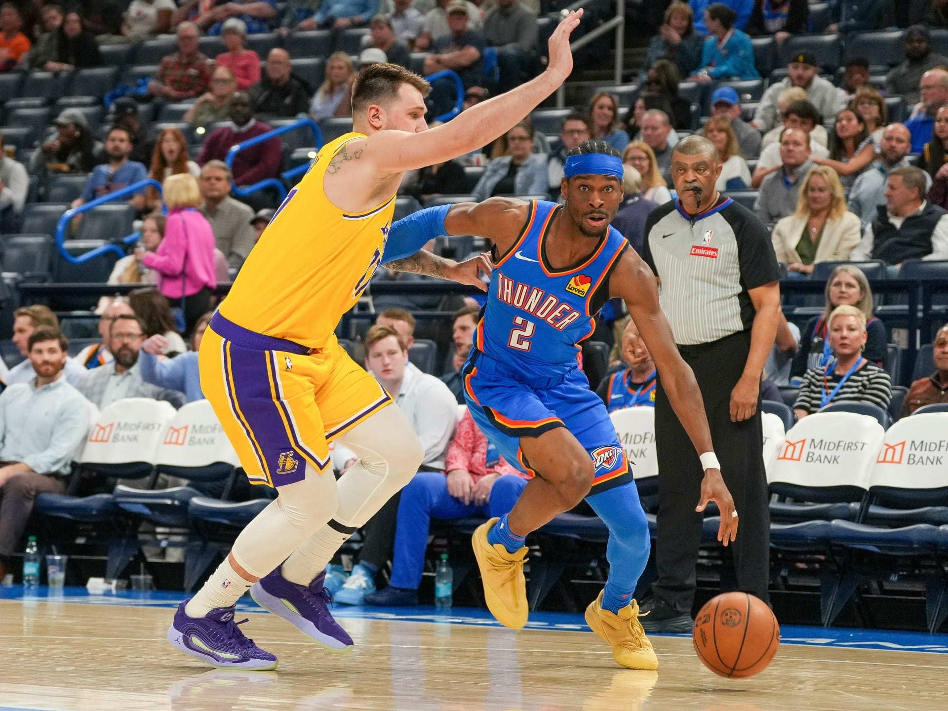 Luka Doncic ejected; Lakers lose to Thunder as Shai scores 42 | Basketball News