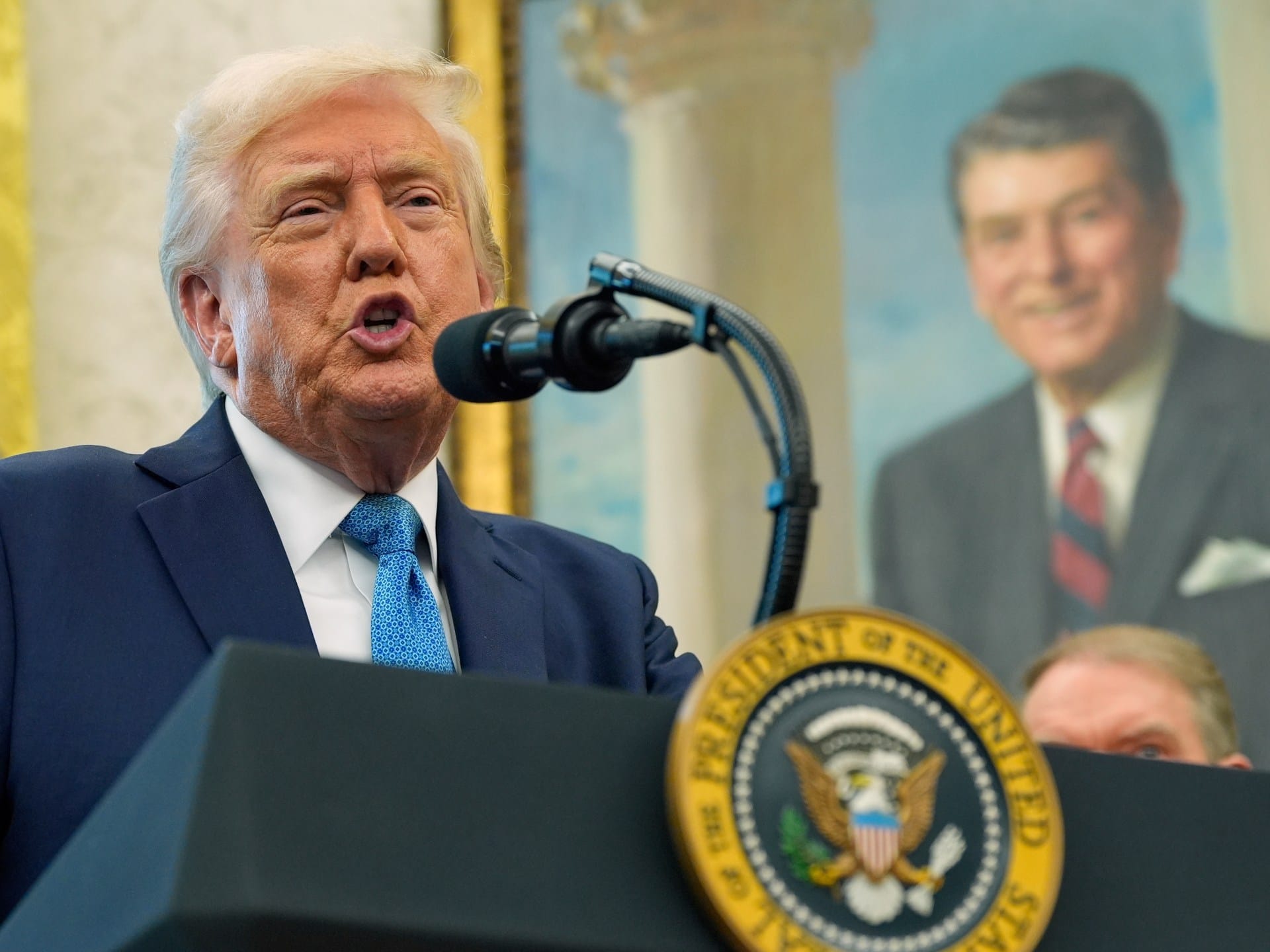 Trump backs off threat to fire Fed Chair Powell, as stock market surges | Donald Trump News Trump backs off threat to fire Fed Chair Powell, as stock market surges | Donald Trump News